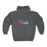 Unisex Heavy Blend™ Full Zip Hooded Sweatshirt