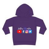 Toddler Pullover Fleece Hoodie