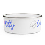 Enamel Bowl with Lid